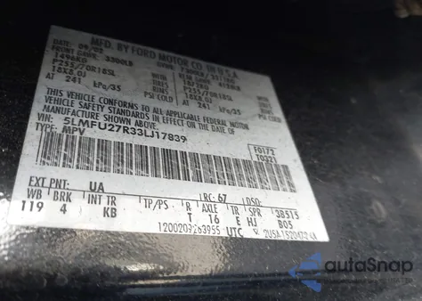 2003 Lincoln Navigator from USA, damaged, VIN 5LMFU27R33LJ17839